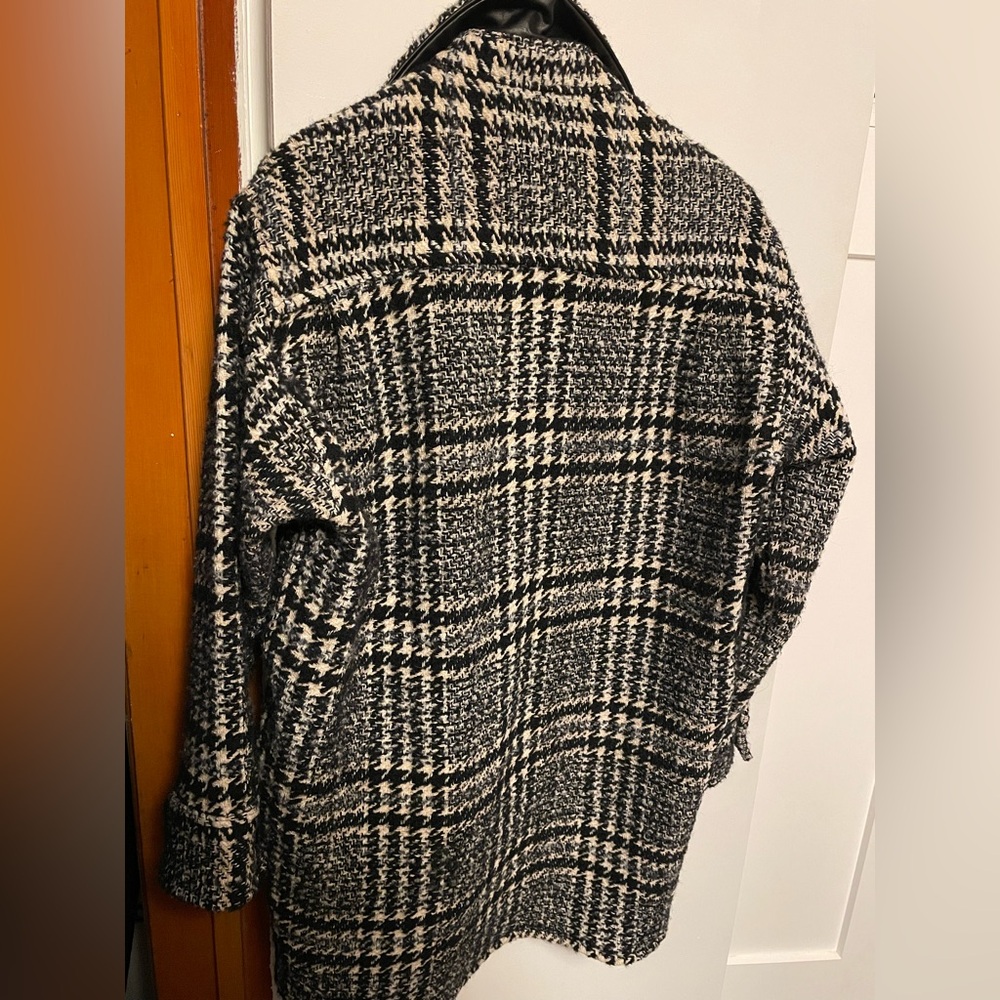The Kooples Oversized Tweed Wool Blend Shacket - Picture 10 of 10